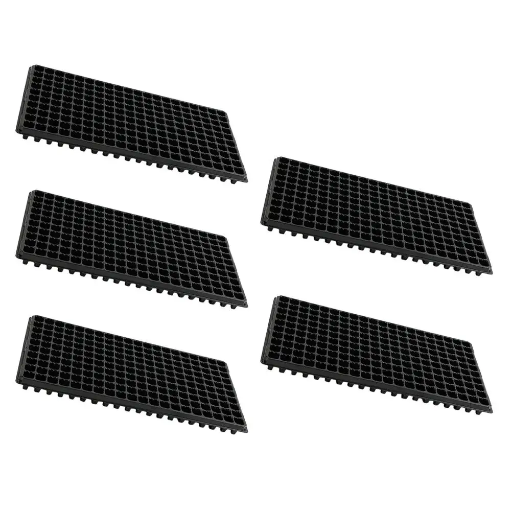 5 Pcs Seedling Tray 200 Cells Plastic Sprouter Lightweight Ventilated Garden Propagator Planting Planter Nursery Plate
5 Pcs Seedling Tray 200 Cells Plastic Sprouter Lightweight Ventilated Garden Propagator Planting Planter Nursery Plate