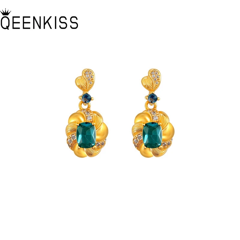 QEENKISS 24KT Gold Vintage Heart Stud Earrings For Women Wedding Party Birthday Christmas Bride Mother Girl Ladies Gifts EG5548
QEENKISS 24KT Gold Vintage Heart Stud Earrings For Women Wedding Party Birthday Christmas Bride Mother Girl Ladies Gifts EG5548