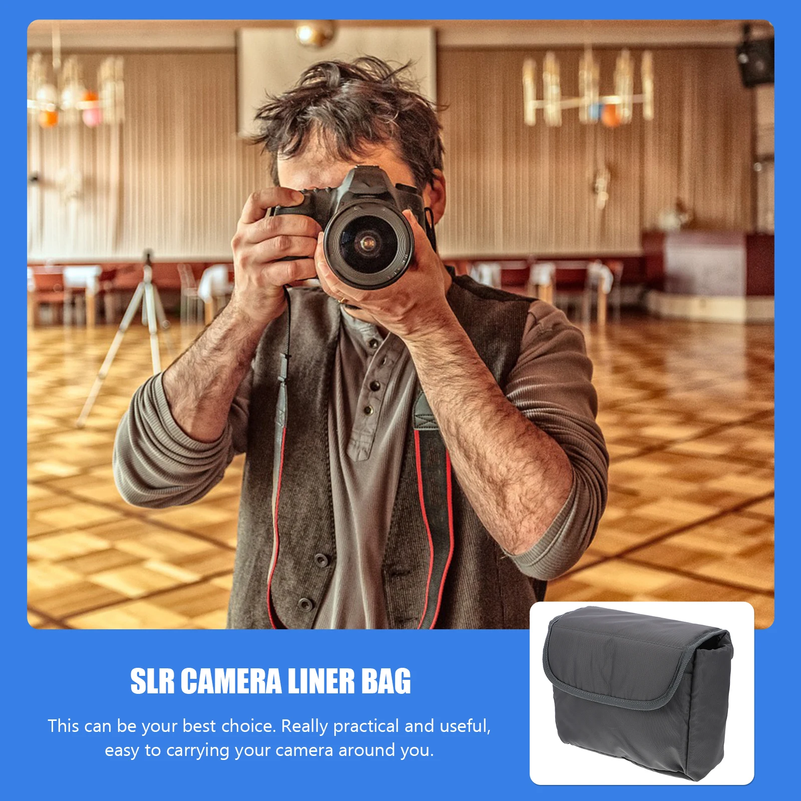 Camera Bag Lens Case Pouch Foldable Portable Nylon Inserts for Backpack Gifts Camera Storage Solution Travel Accessories
Camera Bag Lens Case Pouch Foldable Portable Nylon Inserts for Backpack Gifts Camera Storage Solution Travel Accessories