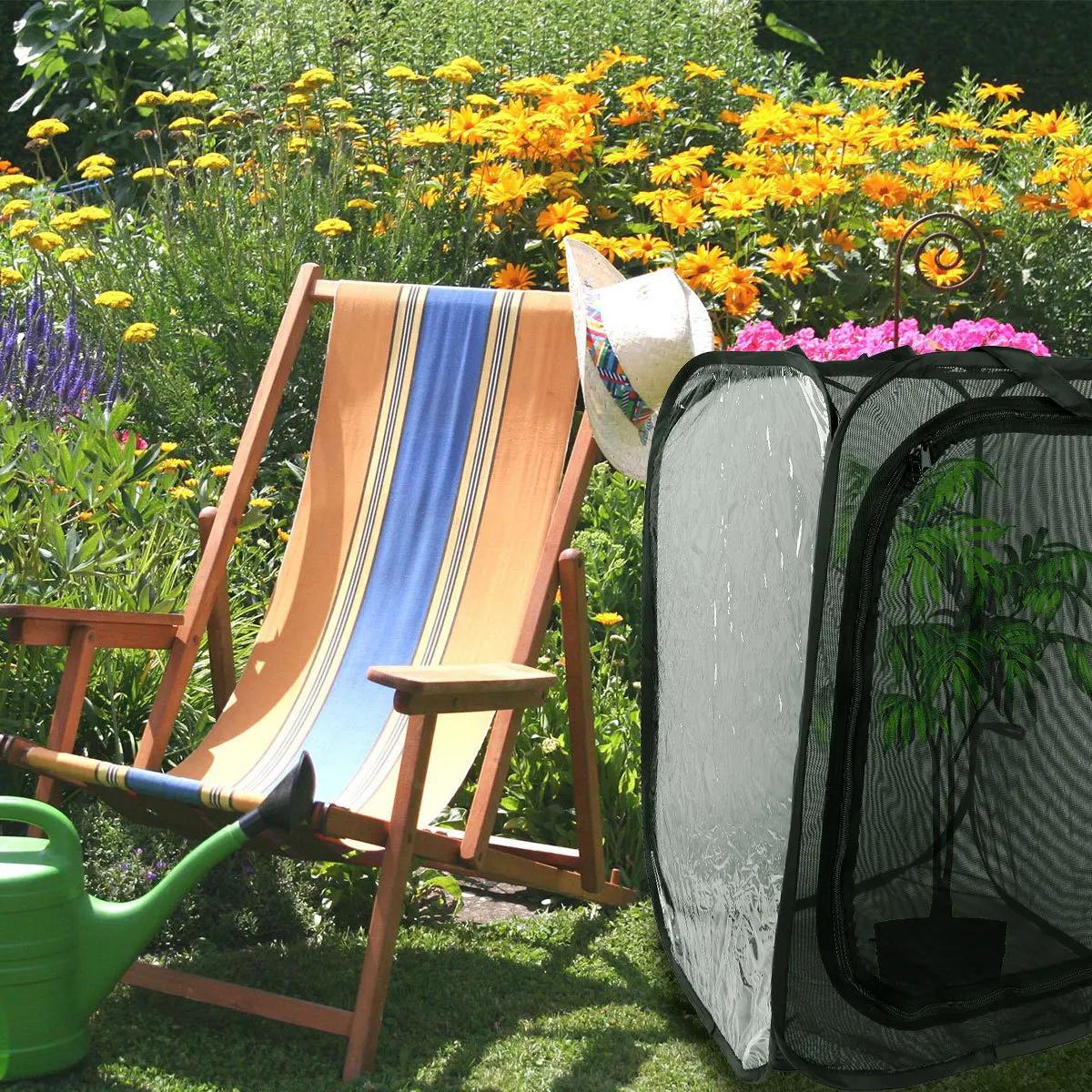 1pc Lightweight Transparent Cage For Outdoor Exploration Zipper Design Durable Ventilated Plant Greenhouse Protective
1pc Lightweight Transparent Cage For Outdoor Exploration Zipper Design Durable Ventilated Plant Greenhouse Protective