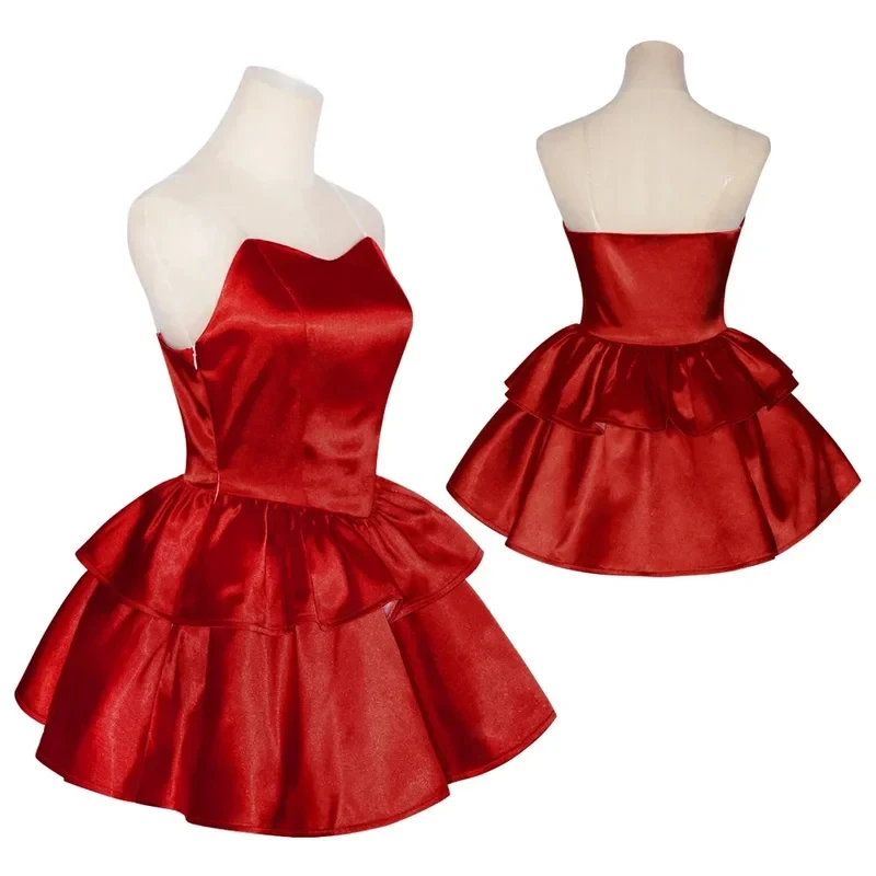 A\6,f;9/a;Perfect Blue Mima Cosplay Costume Red Strapless Tube Dress Headband with Thigh-High Stockings and Gloves5,j'8.k/4\
A\6,f;9/a;Perfect Blue Mima Cosplay Costume Red Strapless Tube Dress Headband with Thigh-High Stockings and Gloves5,j'8.k/4\