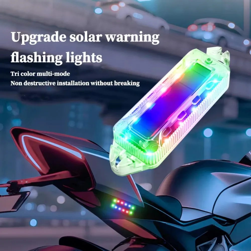 Беспроводной светодиодный солнечный стробоскоп для мотоцикла, мигающий свет, сигнальная лампа
Беспроводной светодиодный солнечный стробоскоп для мотоцикла, мигающий свет, сигнальная лампа