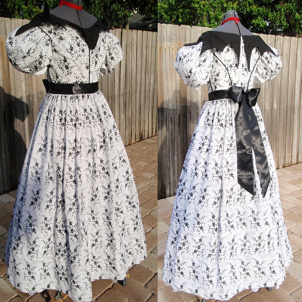 Civil War Sothern Belle Daily Dress Women's Medieval Victorian Floral Dress Renessiance Afternoon Dress Evening Gown Dress
Civil War Sothern Belle Daily Dress Women's Medieval Victorian Floral Dress Renessiance Afternoon Dress Evening Gown Dress