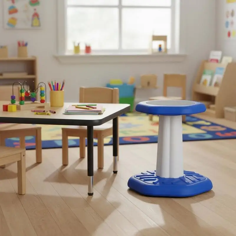 Balance Stool 13 Inch For Classrooms Homeschooling Playrooms, Soft Sponge Cushion Active Sitting Improves Focus Posture Blue
Balance Stool 13 Inch For Classrooms Homeschooling Playrooms, Soft Sponge Cushion Active Sitting Improves Focus Posture Blue