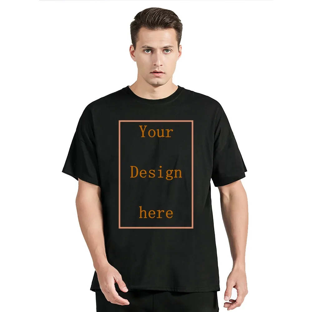 Men's personalized custom pure cotton T-shirt can print photos, text patterns, breathable short sleeved casual versatile top 12
Men's personalized custom pure cotton T-shirt can print photos, text patterns, breathable short sleeved casual versatile top 12