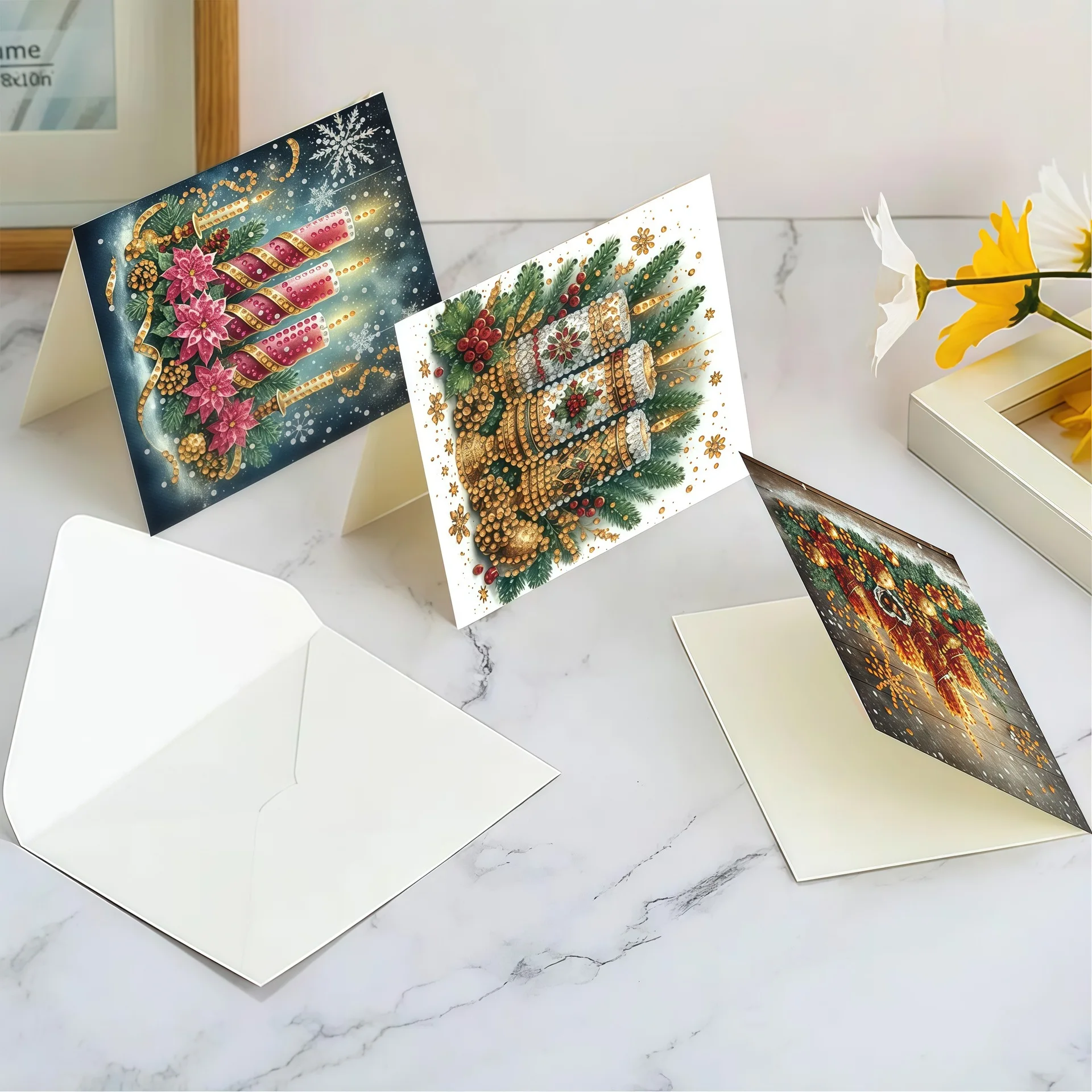 6Pcs Diamond Art Handmade Cards Congratulations Cards DIY Diamond Painting Greeting Card Set Diamond Art Greeting Cards Gifts
6Pcs Diamond Art Handmade Cards Congratulations Cards DIY Diamond Painting Greeting Card Set Diamond Art Greeting Cards Gifts