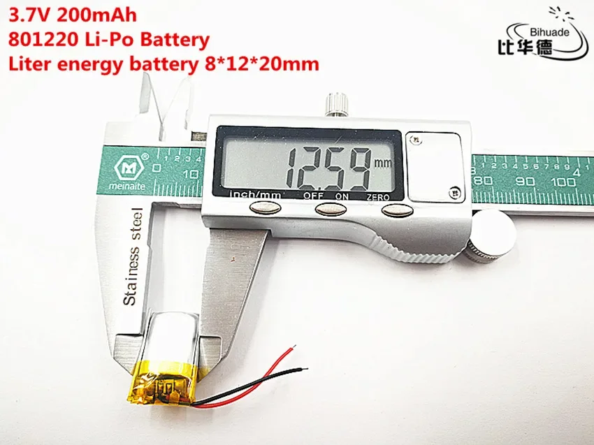 5pcs Liter energy battery Good Qulity 3.7V,200mAH,801220 Polymer lithium ion / Li-ion battery for TOY,POWER BANK,GPS,mp3,mp4
5pcs Liter energy battery Good Qulity 3.7V,200mAH,801220 Polymer lithium ion / Li-ion battery for TOY,POWER BANK,GPS,mp3,mp4