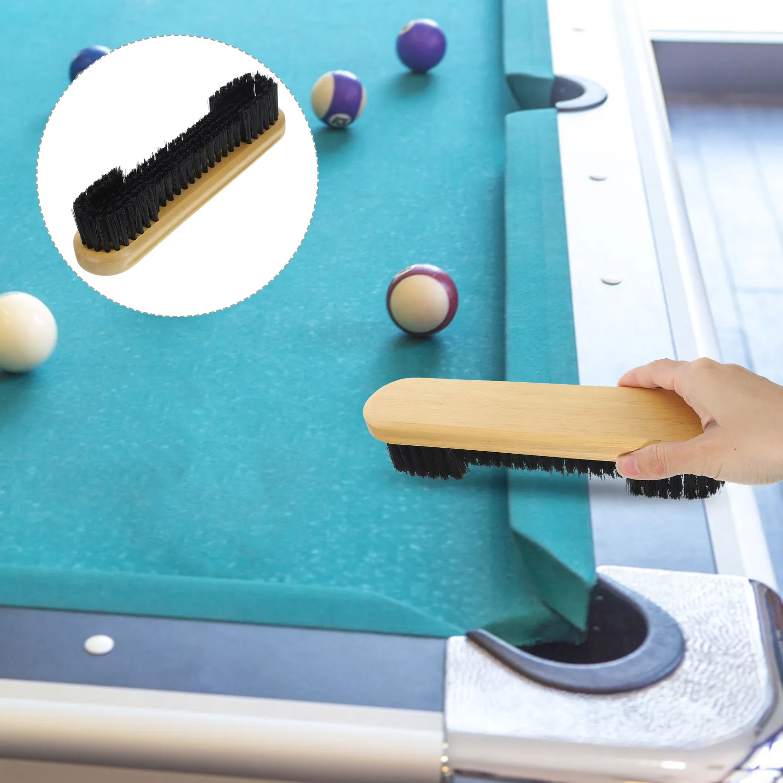 Pool Table Brush Solid Gentle Billiards Cleaning Tool Rail Sweeper Felt Cleaner Multipurpose Club Cleaning Pool Table Brush
Pool Table Brush Solid Gentle Billiards Cleaning Tool Rail Sweeper Felt Cleaner Multipurpose Club Cleaning Pool Table Brush