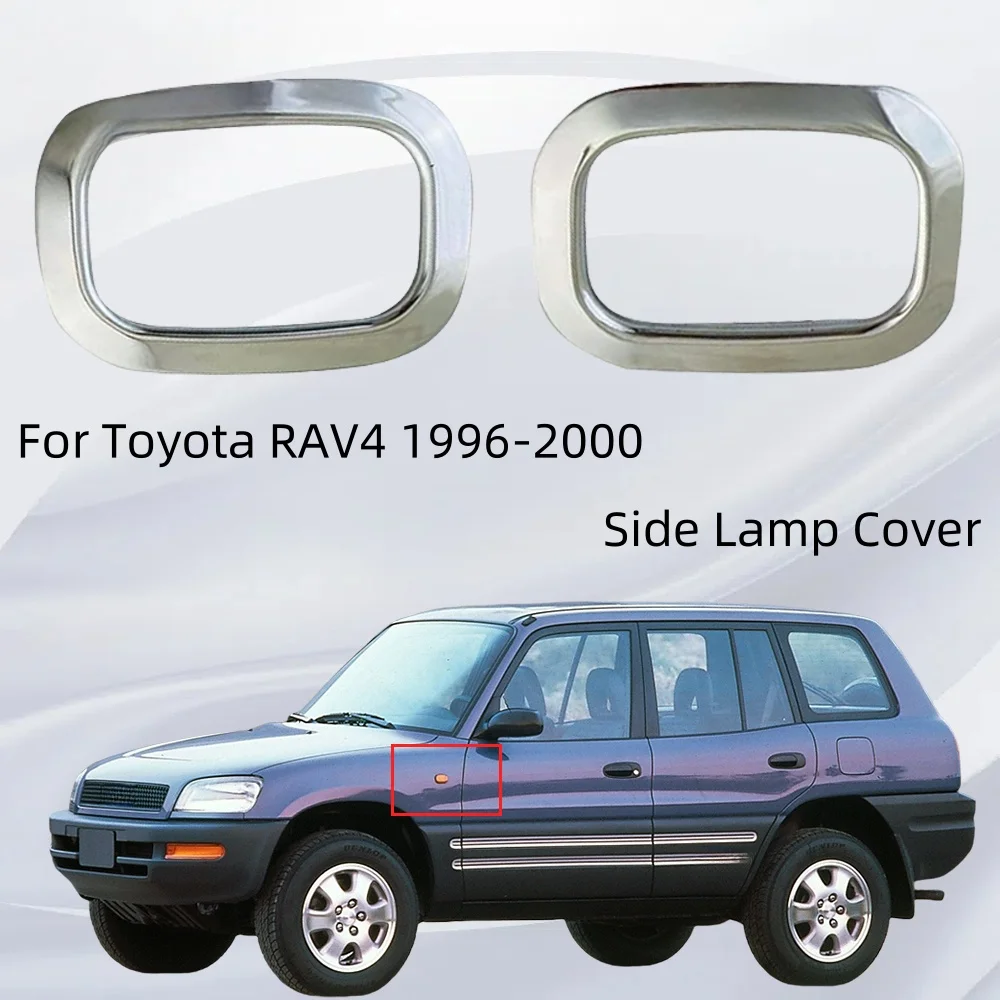 2pcs/set Car Stickers Cars Accessories 100% New Chrome Side Lamp Cover For Toyota RAV4 1996 1997 1998 1999 2000
2pcs/set Car Stickers Cars Accessories 100% New Chrome Side Lamp Cover For Toyota RAV4 1996 1997 1998 1999 2000