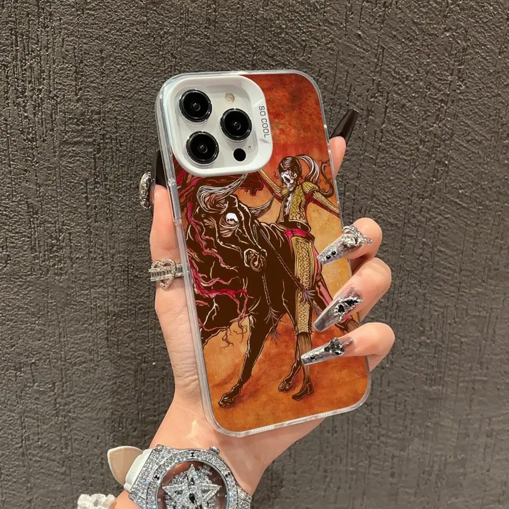 Испания Bullfight Matador Чехол для телефона для iPhone 17, 16, 15, 14, 13, 12, 11 X XR XS 8 7 Pro Max Plus Полупрозрачный белый чехол Pretty
Испания Bullfight Matador Чехол для телефона для iPhone 17, 16, 15, 14, 13, 12, 11 X XR XS 8 7 Pro Max Plus Полупрозрачный белый чехол Pretty