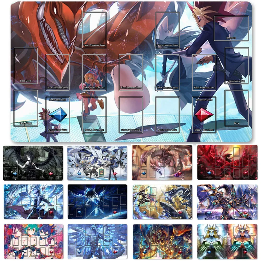 YuGiOh Playmat Blue-eyes Ultimate Dragon Dark Magician Duel Monsters Playmats Compatible for OCG TCG + Free Bag - 1788552
YuGiOh Playmat Blue-eyes Ultimate Dragon Dark Magician Duel Monsters Playmats Compatible for OCG TCG + Free Bag - 1788552