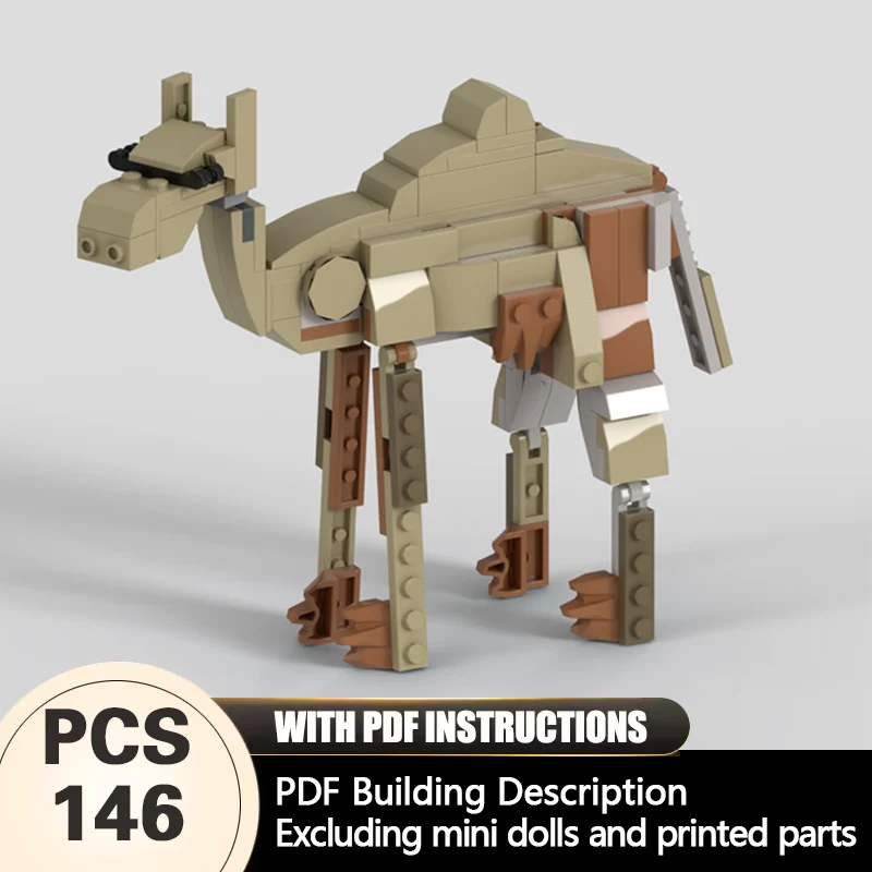 Creators Animal Series Model MOC Building Bricks Desert Camelus Modular Technology Gifts Holiday Assemble Children Toys Suit
Creators Animal Series Model MOC Building Bricks Desert Camelus Modular Technology Gifts Holiday Assemble Children Toys Suit