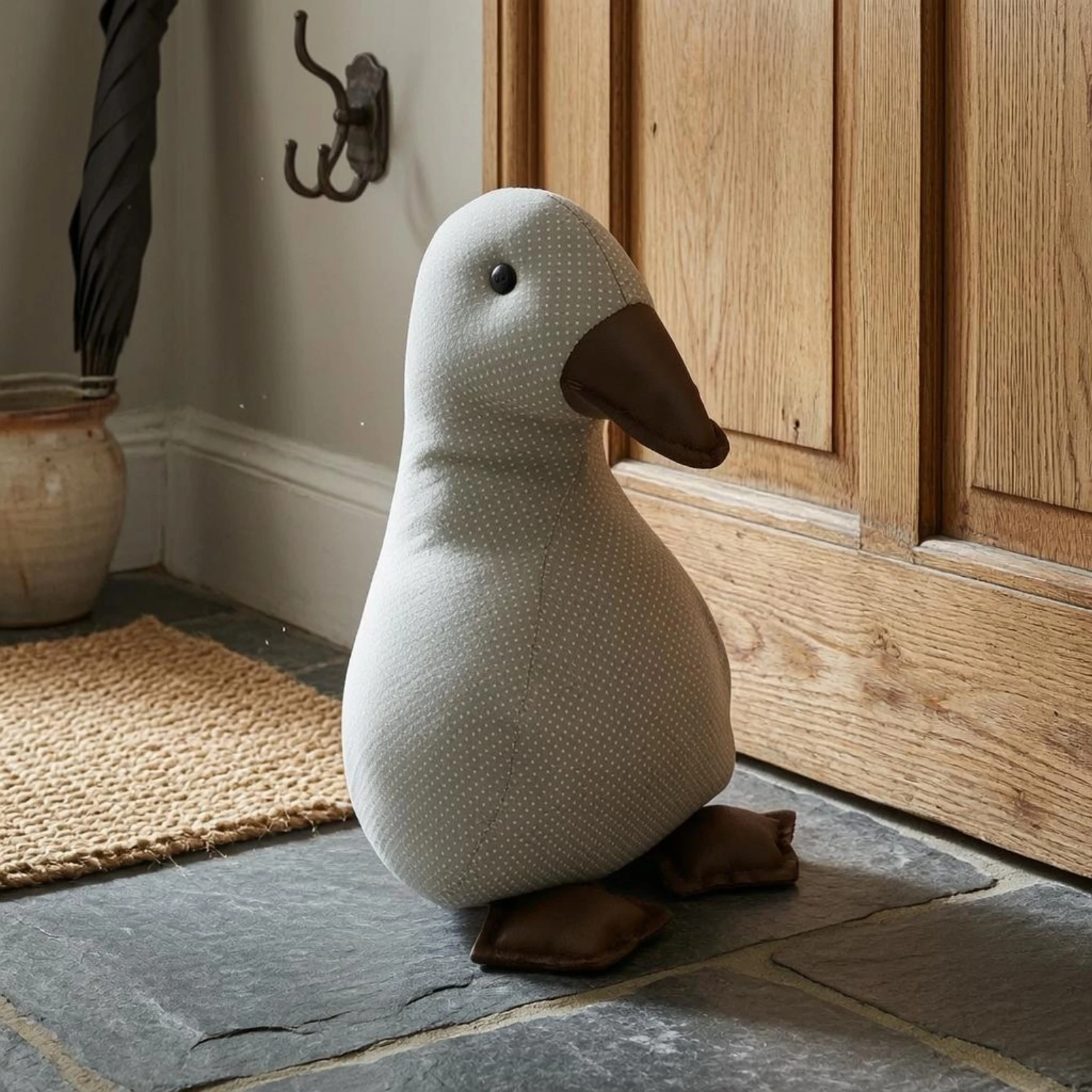 Polka Dot Duck Stopper Stitched Duck Door Stopper Stuffed Animal Doorstop Weighted Home Decor Soft Surface Safe
Polka Dot Duck Stopper Stitched Duck Door Stopper Stuffed Animal Doorstop Weighted Home Decor Soft Surface Safe