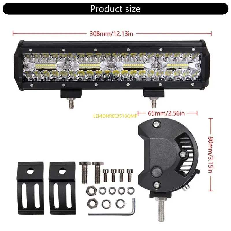 M68B Powerful 12 Inch 240W LED Light Bar for Car Boats Tractors & Emergency Services
M68B Powerful 12 Inch 240W LED Light Bar for Car Boats Tractors & Emergency Services