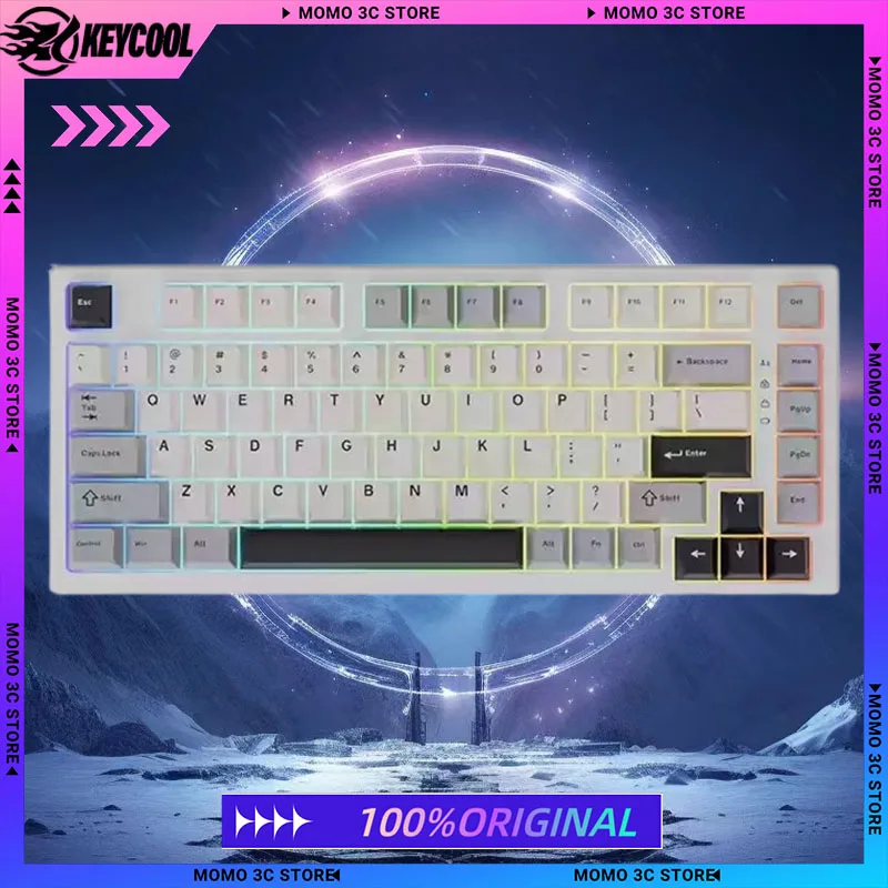 KEYCOOL Y75 Magnetic Switch Wireless Mechanical Keyboard Tri-mode Rapid Trigger 8000hz Polling Rate 2.4g Valorant PC Accessory
KEYCOOL Y75 Magnetic Switch Wireless Mechanical Keyboard Tri-mode Rapid Trigger 8000hz Polling Rate 2.4g Valorant PC Accessory