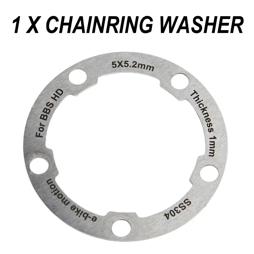 E-bikes Washers Electric Bicycle ChainRing Offset Correction Spacer Gasket Cycling Accessories Repair Parts 58x58x1mm ForBafang
E-bikes Washers Electric Bicycle ChainRing Offset Correction Spacer Gasket Cycling Accessories Repair Parts 58x58x1mm ForBafang