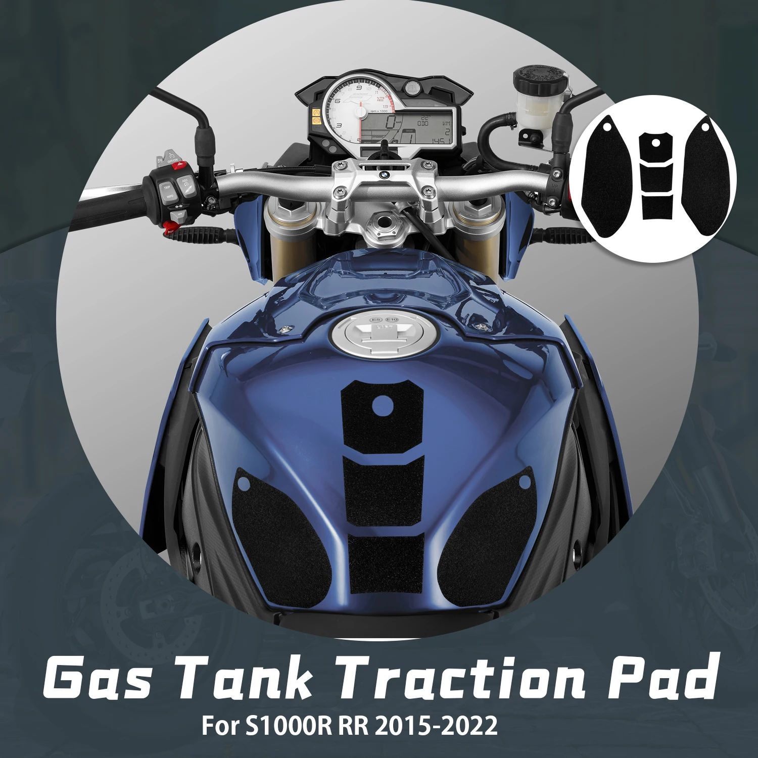 Motorcycle Accessories Anti Slip Fuel Tank Pads Gas Knee Grip Traction Sticker Protector For BMW S1000R S1000RR 2015-2022 
Motorcycle Accessories Anti Slip Fuel Tank Pads Gas Knee Grip Traction Sticker Protector For BMW S1000R S1000RR 2015-2022