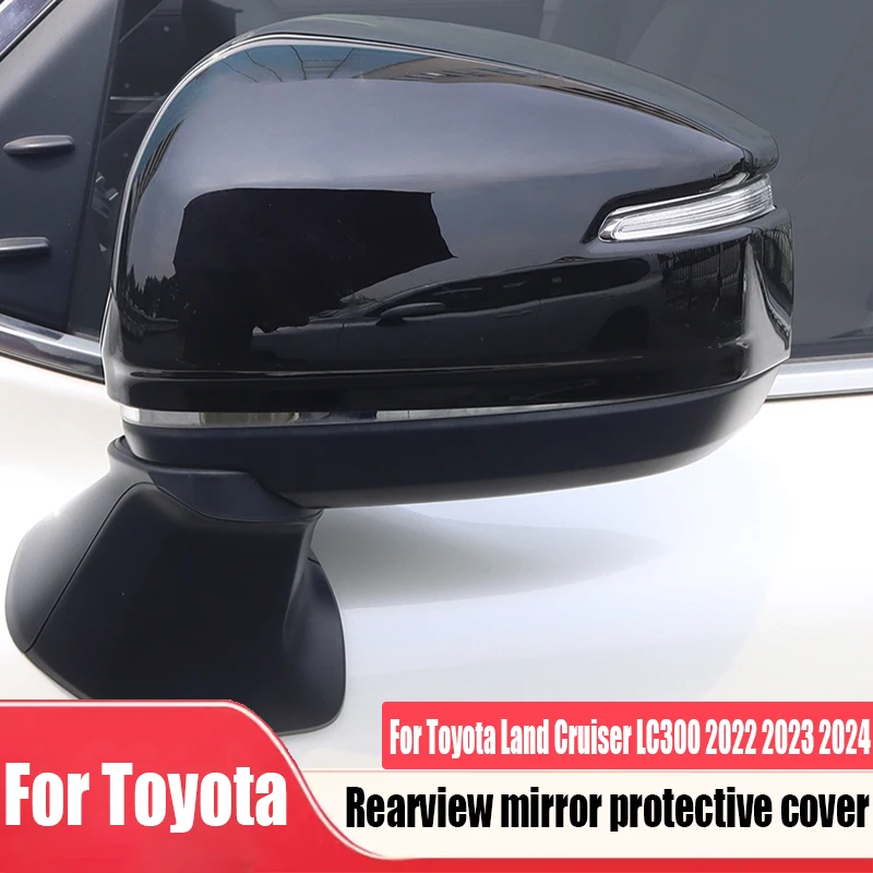 Защитная крышка для зеркала заднего вида Toyota Land Cruiser LC300 2022 2023 2024 
Защитная крышка для зеркала заднего вида Toyota Land Cruiser LC300 2022 2023 2024