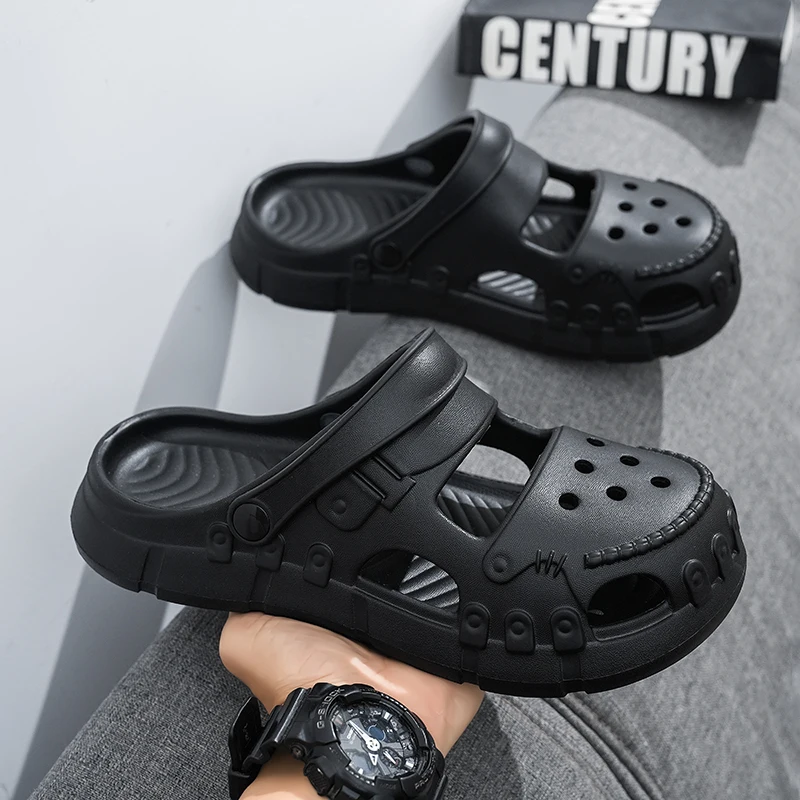 Classic Minimalist Men Slippers Soft Rubber Sole Anti Slip Quick Dry Breathable Indoor Outdoor Leisure Beach Slides
Classic Minimalist Men Slippers Soft Rubber Sole Anti Slip Quick Dry Breathable Indoor Outdoor Leisure Beach Slides