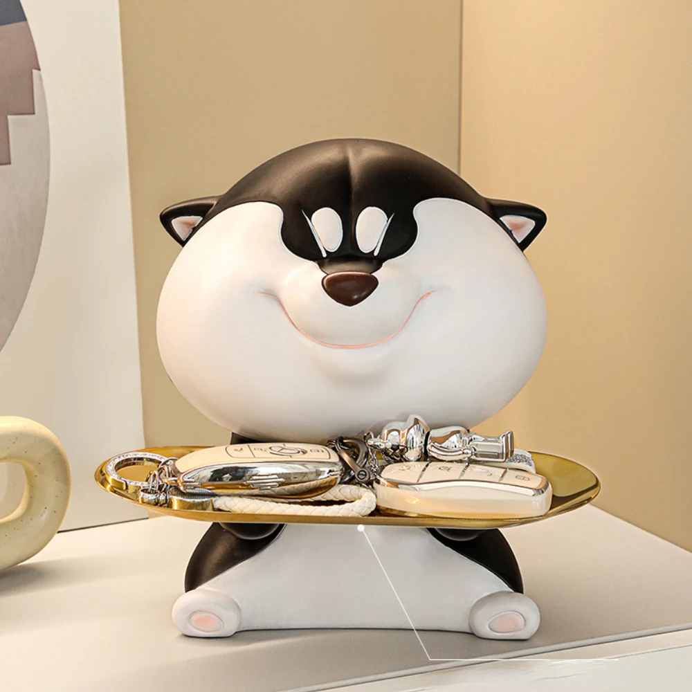 Милая статуя собаки, бытовая коробка для салфеток, украшение для хранения, настольное украшение для гостиной с подносом для хранения
Милая статуя собаки, бытовая коробка для салфеток, украшение для хранения, настольное украшение для гостиной с подносом для хранения