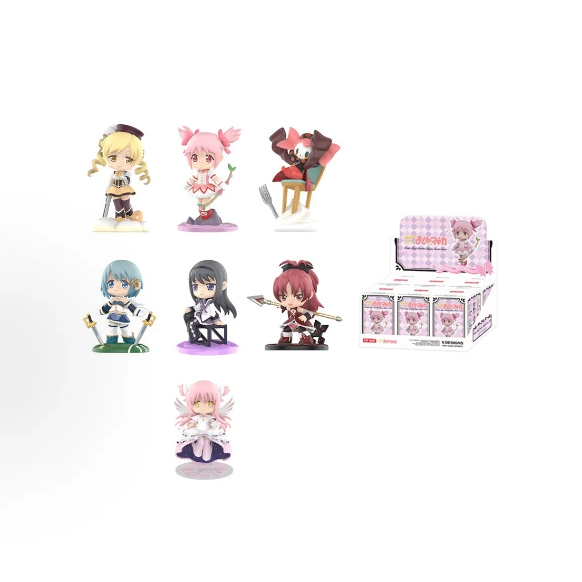 POP MART PUELLA MAGI MADOKA MAGICA Series Trendy Mystery Box Anime Action Figure Blind Random Box Toys Model Ornament Dolls
POP MART PUELLA MAGI MADOKA MAGICA Series Trendy Mystery Box Anime Action Figure Blind Random Box Toys Model Ornament Dolls