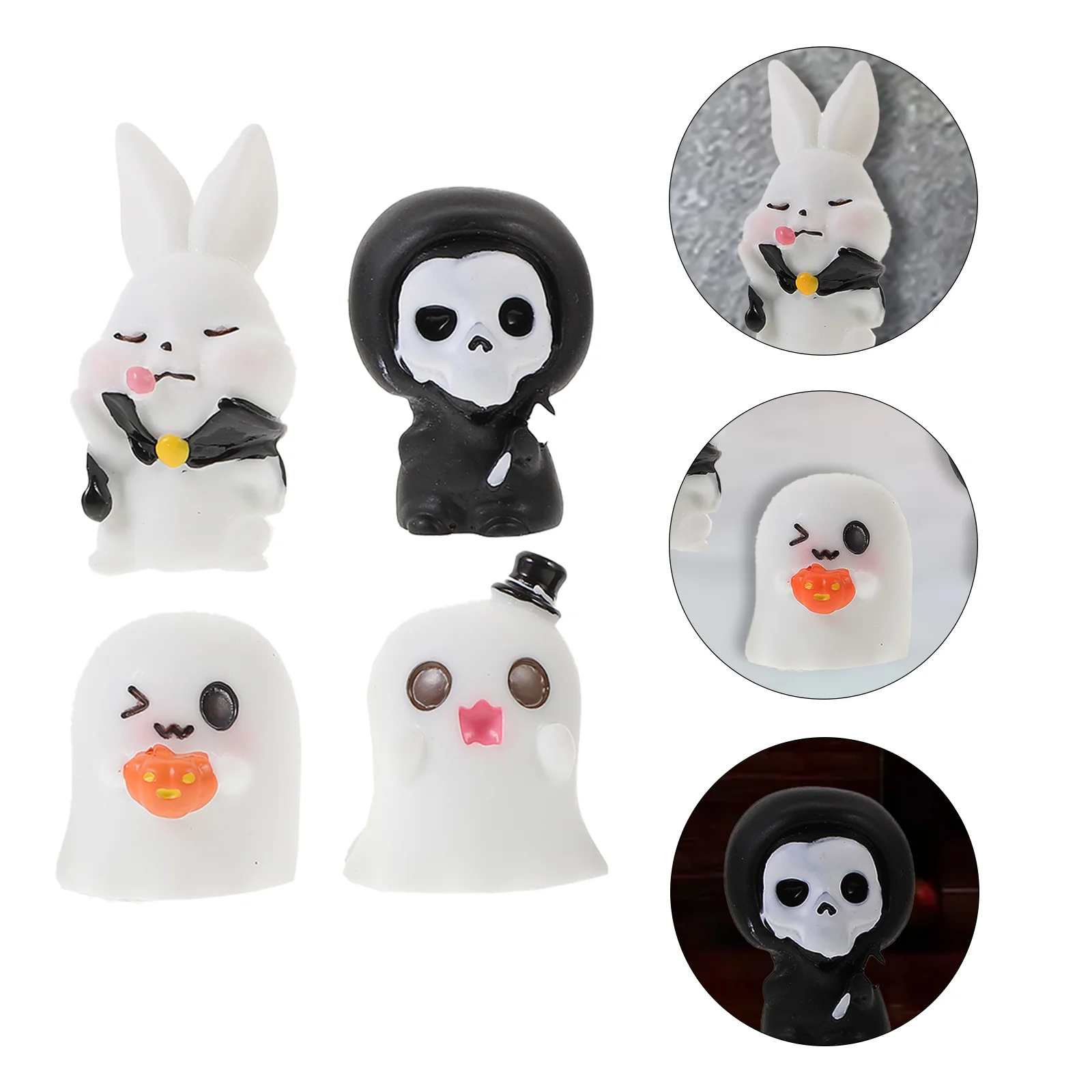 20PCS Halloween Ghost Reaper Figurines Mini Resin Decorations for Dollhouse Landscape Party Candy Bag Fillers
20PCS Halloween Ghost Reaper Figurines Mini Resin Decorations for Dollhouse Landscape Party Candy Bag Fillers