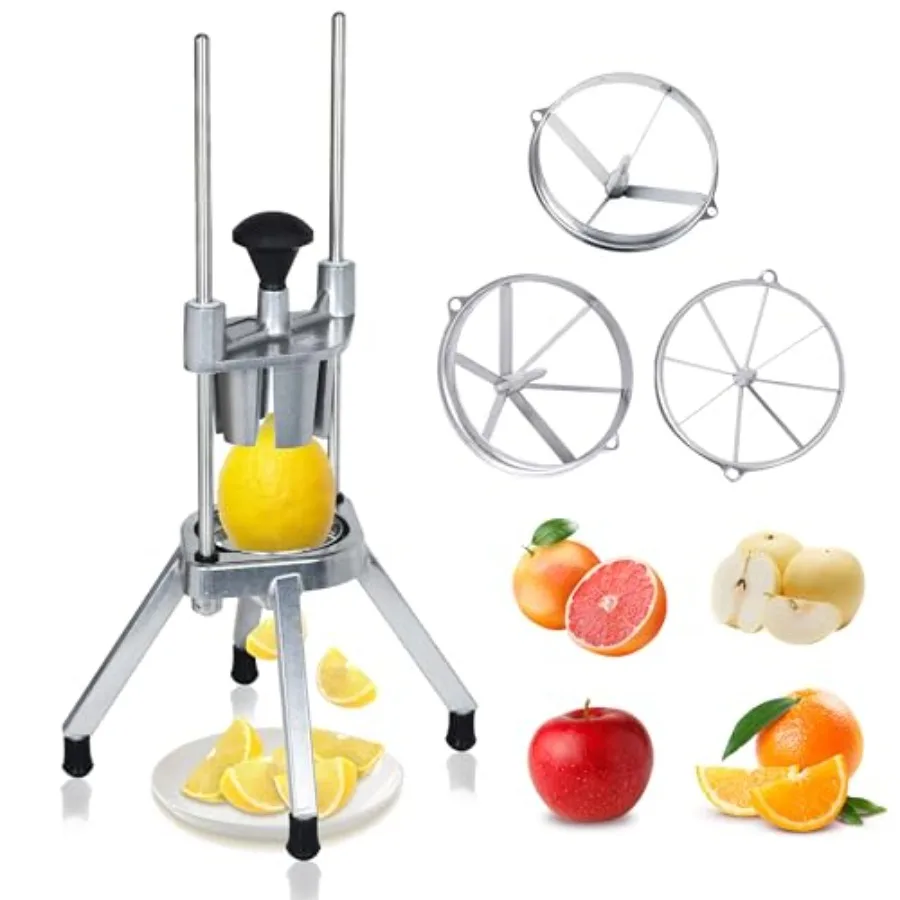 Commercial Easy Wedger Slicer Lemon Cutter with 4 Wedger/6 Wedger/8 Wedger Stainless Steel Fruit Cutter Lime Slicer for L
Commercial Easy Wedger Slicer Lemon Cutter with 4 Wedger/6 Wedger/8 Wedger Stainless Steel Fruit Cutter Lime Slicer for L
