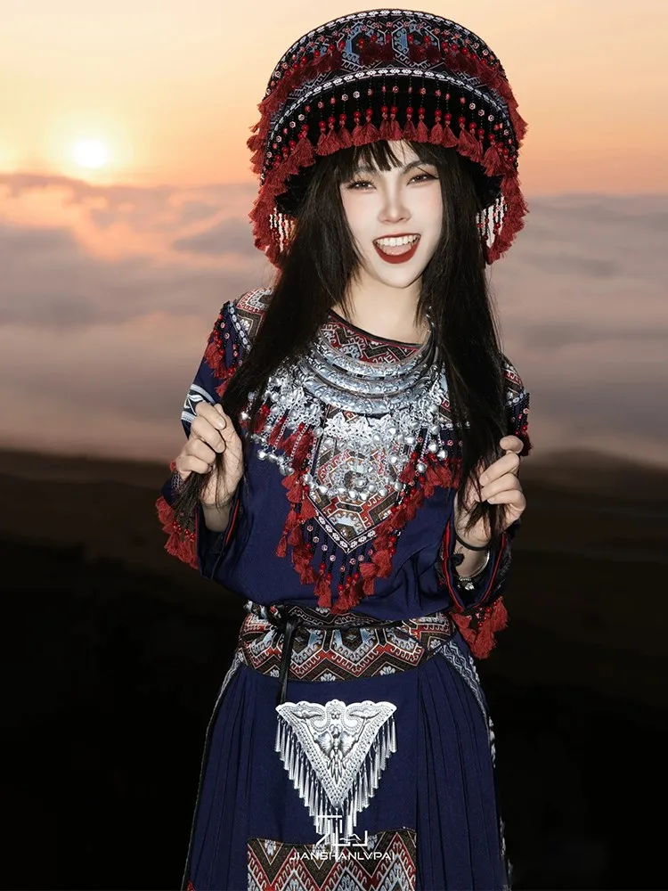 Ethnic costume exotic style dance performance travel photography photo shoot set clothing
Ethnic costume exotic style dance performance travel photography photo shoot set clothing