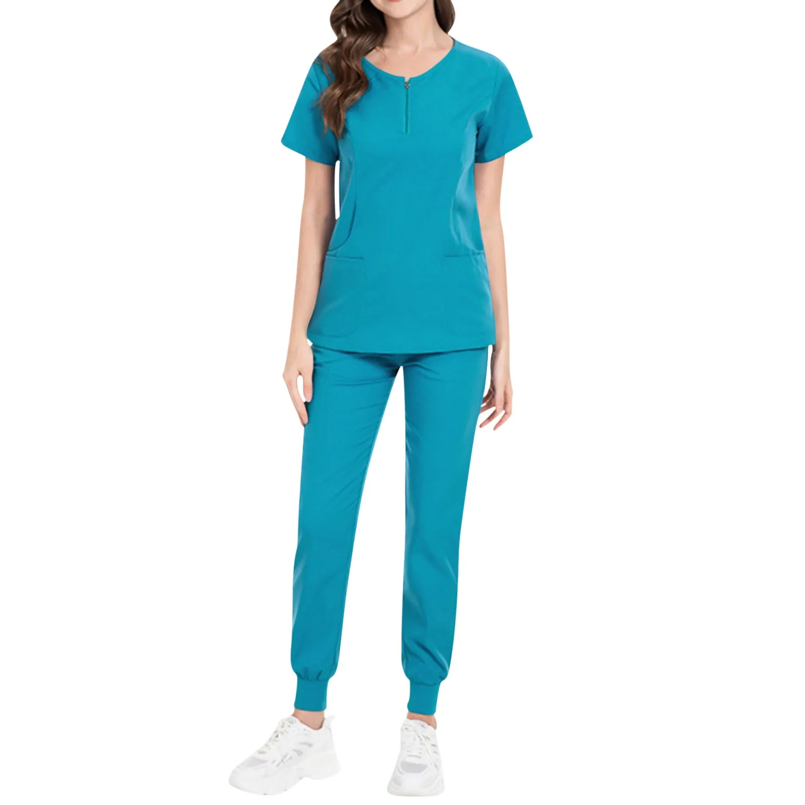 Nurse Uniforms Medical Set Womens Work Quick Drying Two Piece Wear Scrubs Pant Suits Medical Uniform Nursing Unisex Accessories
Nurse Uniforms Medical Set Womens Work Quick Drying Two Piece Wear Scrubs Pant Suits Medical Uniform Nursing Unisex Accessories