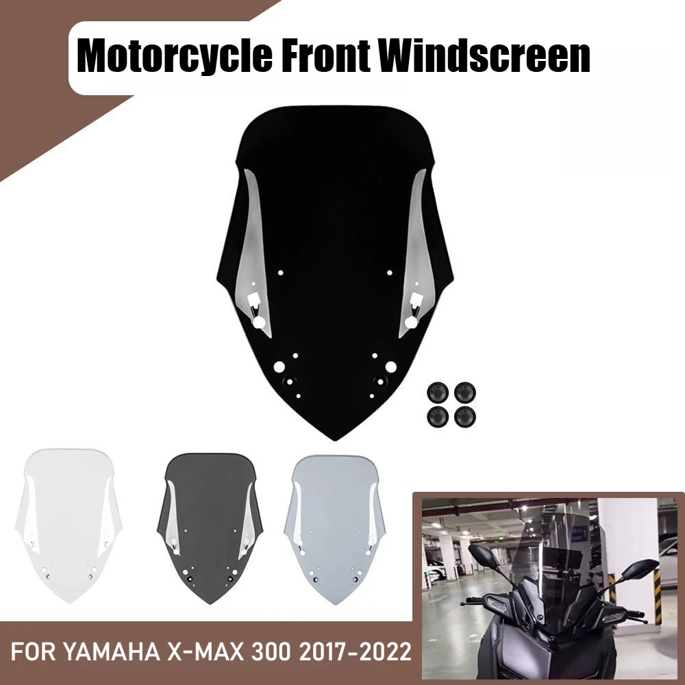 Motorcycle Front Windscreen Windshield Wind Screen Shield Deflector Guard For Yamaha Xmax X-max 300 Xmax300 X-max300 2017-2022
Motorcycle Front Windscreen Windshield Wind Screen Shield Deflector Guard For Yamaha Xmax X-max 300 Xmax300 X-max300 2017-2022