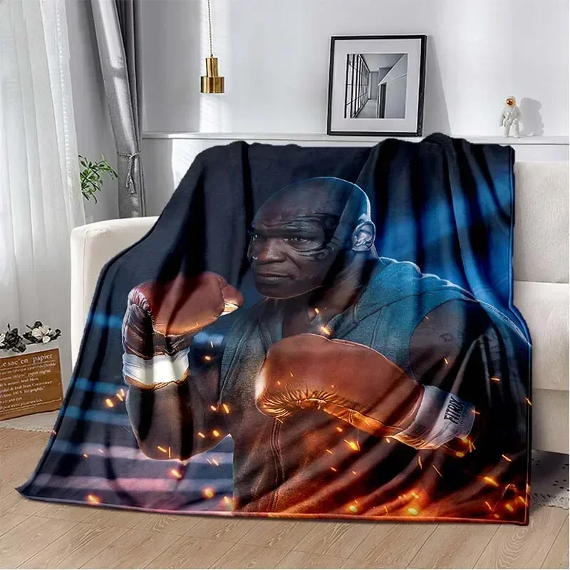 Boxing champion Mike Tyson HD printed blanket for bed Picnic blanket Air conditioning Sofa thin blanket Customized blankets
Boxing champion Mike Tyson HD printed blanket for bed Picnic blanket Air conditioning Sofa thin blanket Customized blankets