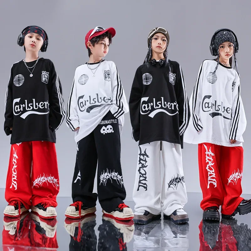 Children Boys Girls Teenage Streetwear Hip Hop Sweatshirt Pant Sets Tracksuit Kids T-shirt Trousers Suits Dance Costumes Clothes
Children Boys Girls Teenage Streetwear Hip Hop Sweatshirt Pant Sets Tracksuit Kids T-shirt Trousers Suits Dance Costumes Clothes