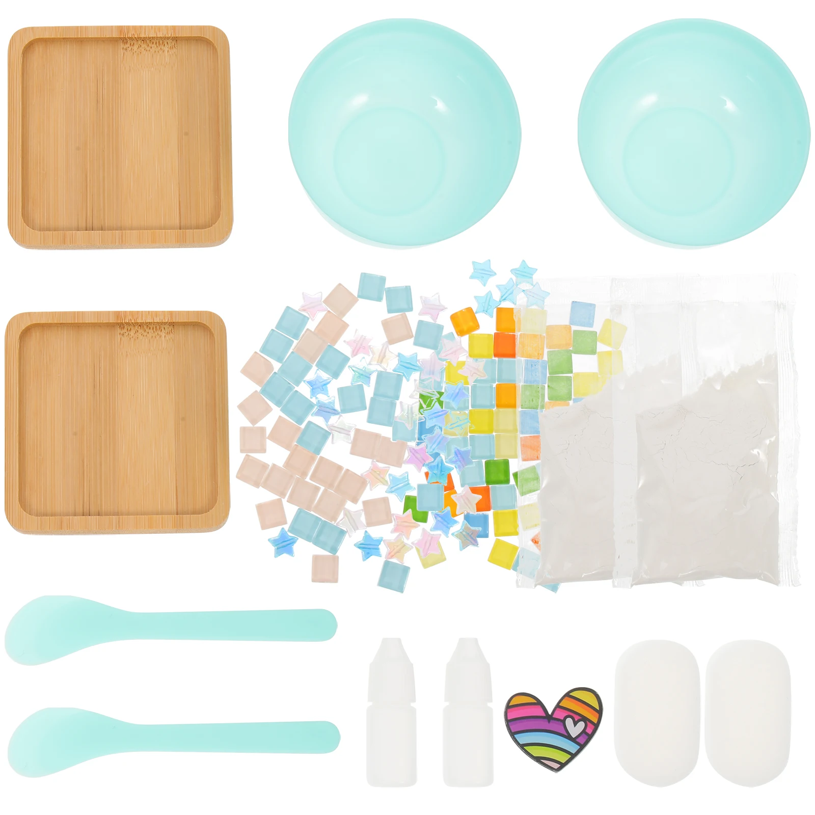 2 set Coaster Material Bag 2 Sets DIY Craft Kit Children Home Making Heat Insulated Cup Mat Fine Texture Safe Use
2 set Coaster Material Bag 2 Sets DIY Craft Kit Children Home Making Heat Insulated Cup Mat Fine Texture Safe Use