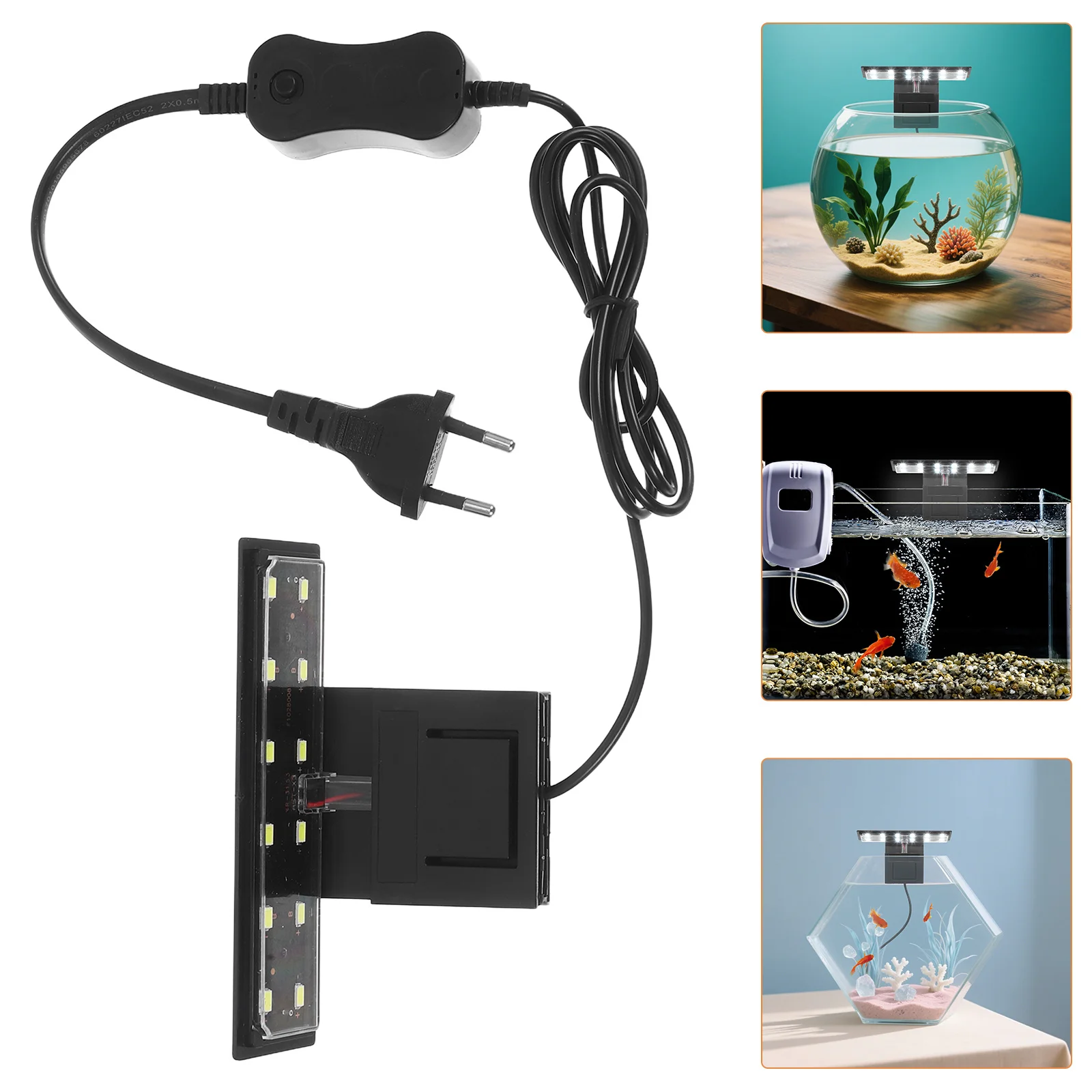 LED Aquarium Light High Brightness Energy Saving Clip-on Lamp Eu Plug Creative Fish Tank Light for Plant Growth
LED Aquarium Light High Brightness Energy Saving Clip-on Lamp Eu Plug Creative Fish Tank Light for Plant Growth