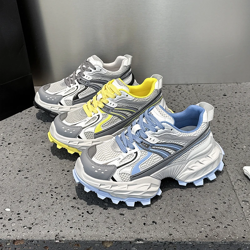 Genuine Leather Casual Sneakers Women 2025 Luxury Designer Shoes Ladies Sports Mesh Fashion Platform Tennis Female Thick Sole
Genuine Leather Casual Sneakers Women 2025 Luxury Designer Shoes Ladies Sports Mesh Fashion Platform Tennis Female Thick Sole