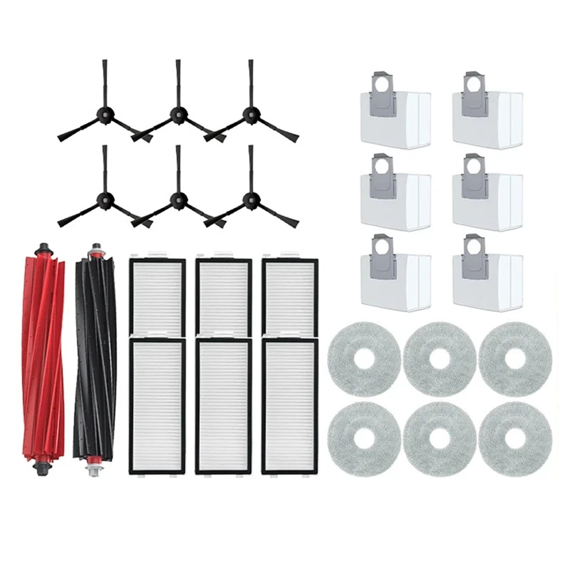 Accessories For Roborock V20 P10S Pro Robot Vacuum Cleaner Replacement Parts Filter Main Side Brush Mop Cloth Dust Bag
Accessories For Roborock V20 P10S Pro Robot Vacuum Cleaner Replacement Parts Filter Main Side Brush Mop Cloth Dust Bag