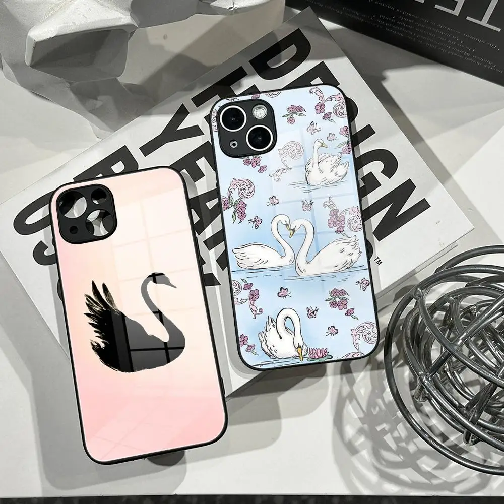 Wildflower 3D Black Swan Phone Case for iPhone 12 13 14 15 16 17 Pro Max Plus Fashion Sweet-Swan Lake Soft Edge HYBXAXC Cases
Wildflower 3D Black Swan Phone Case for iPhone 12 13 14 15 16 17 Pro Max Plus Fashion Sweet-Swan Lake Soft Edge HYBXAXC Cases