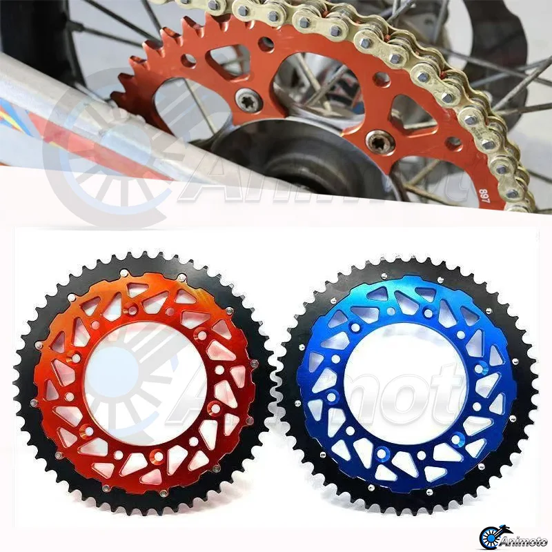 Motorcycle Rear Sprocket 50T 52T Steel For KTM EXC SX XCW EXCF SXF MXC LC4 SMC SMR 125 150 200 250 300 350 400 450 525 690 790
Motorcycle Rear Sprocket 50T 52T Steel For KTM EXC SX XCW EXCF SXF MXC LC4 SMC SMR 125 150 200 250 300 350 400 450 525 690 790