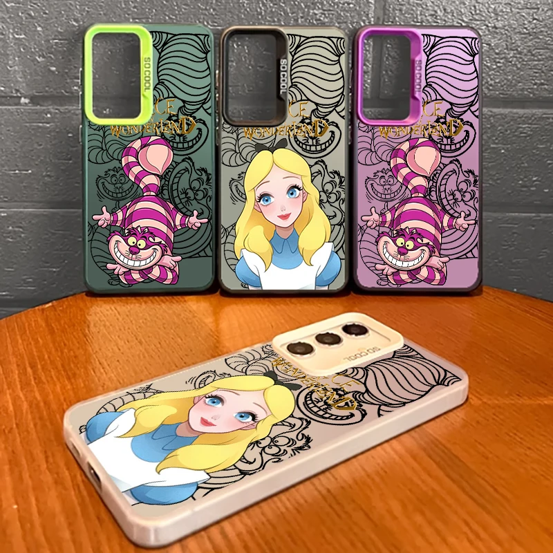 Disney Princess Alice For Samsung A73 A72 A71 A53 A52 A51 A33 A54 A34 A35 A36 A55 A56 A26 5G Colorful Silver Phone Case Funda
Disney Princess Alice For Samsung A73 A72 A71 A53 A52 A51 A33 A54 A34 A35 A36 A55 A56 A26 5G Colorful Silver Phone Case Funda