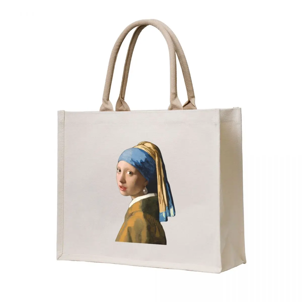 Girl With A Pearl Earring Tote Bag reusable shopping bags Canvas stote bag Big bag women tote bags men
Girl With A Pearl Earring Tote Bag reusable shopping bags Canvas stote bag Big bag women tote bags men