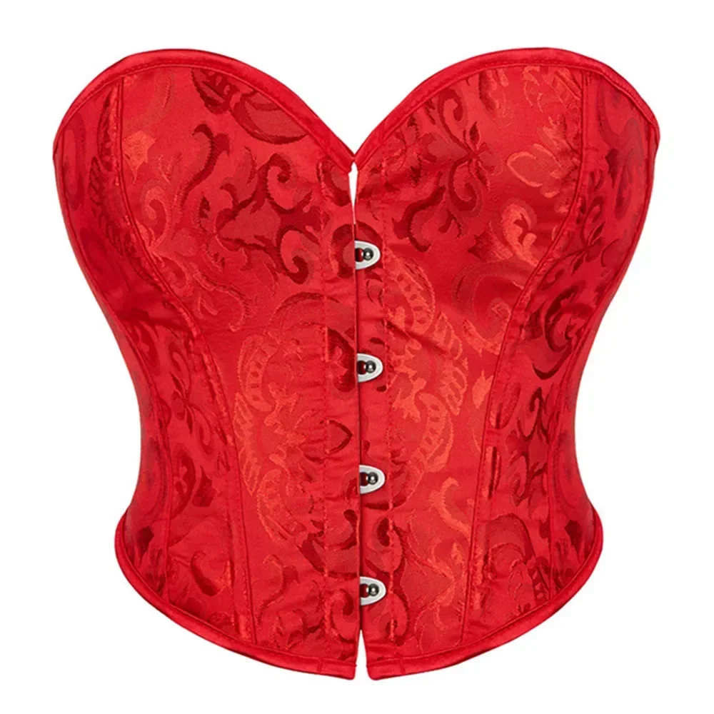 Corsets and Bustiers for Women Top Christmas Sexy Corselet Satin Overbust Brocade Corset Vintage Plus Size
Corsets and Bustiers for Women Top Christmas Sexy Corselet Satin Overbust Brocade Corset Vintage Plus Size