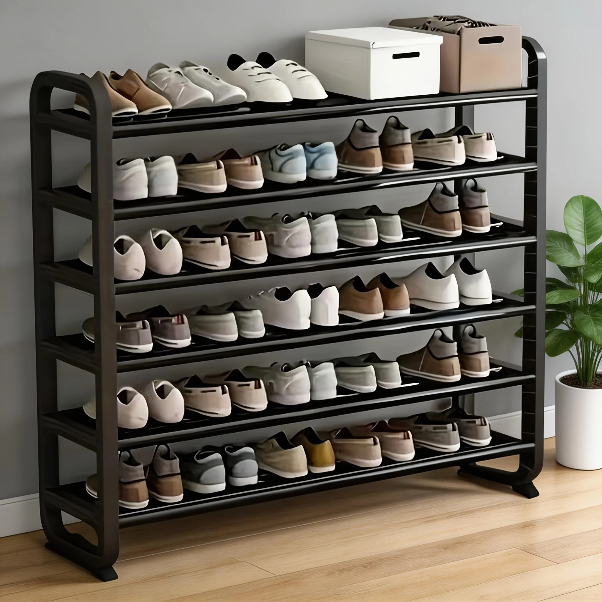 6-Layer Metal Tube Large-capacity Shoe Rack Storage Rack, Easy to Assemble, Easy to Move, Door/ Entrance/ Dormitory/ Small Apartment Storage Good Things, Shoe Storage and Finishing Rack.
6-Layer Metal Tube Large-capacity Shoe Rack Storage Rack, Easy to Assemble, Easy to Move, Door/ Entrance/ Dormitory/ Small Apartment Storage Good Things, Shoe Storage and Finishing Rack.