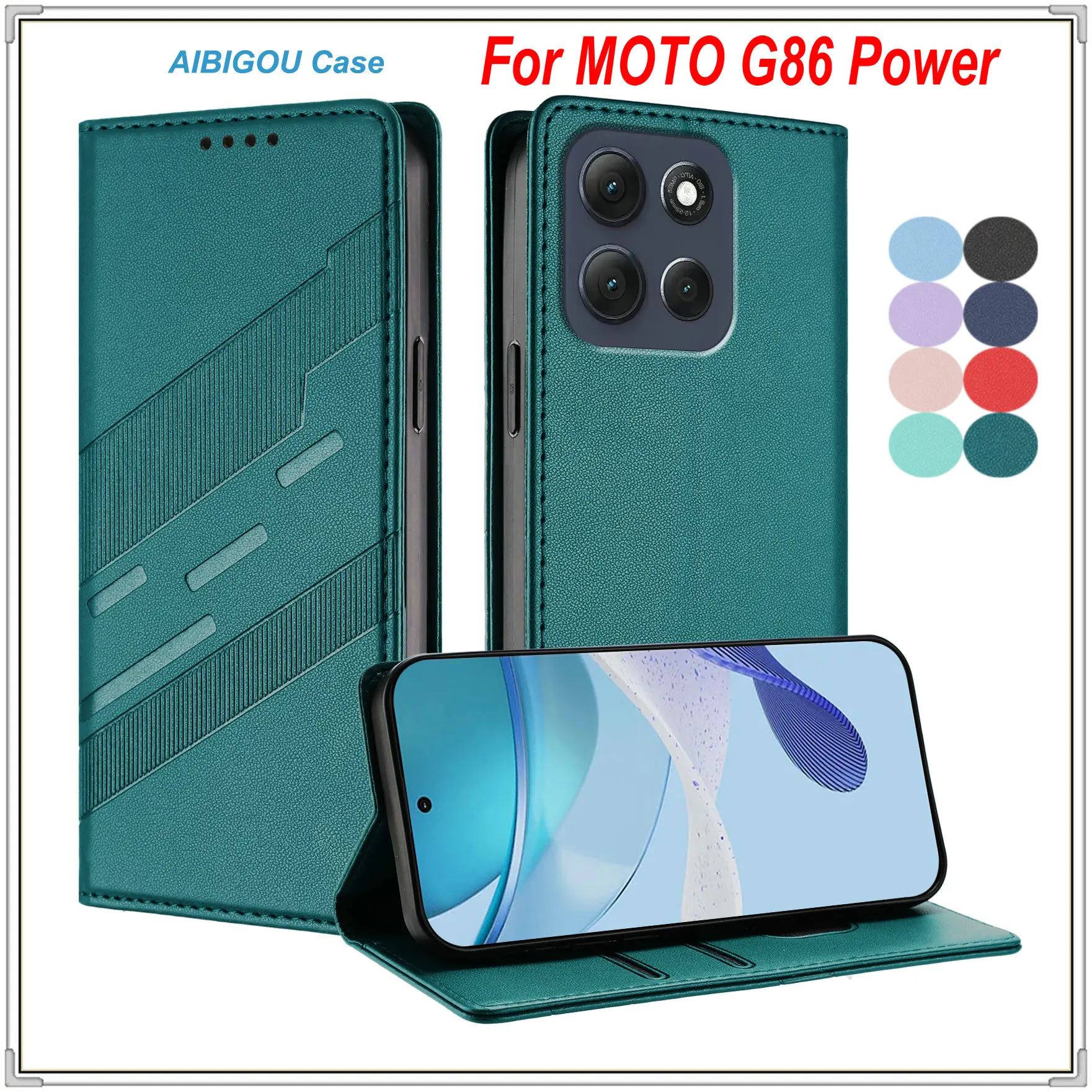 Для MOTOROLA G86 Power Роскошный кожаный чехол в стиле ретро Кожаный кошелек-книжка с откидным магнитом Закрытый полный чехол для MOTO G86 Power Phone Сумки
Для MOTOROLA G86 Power Роскошный кожаный чехол в стиле ретро Кожаный кошелек-книжка с откидным магнитом Закрытый полный чехол для MOTO G86 Power Phone Сумки