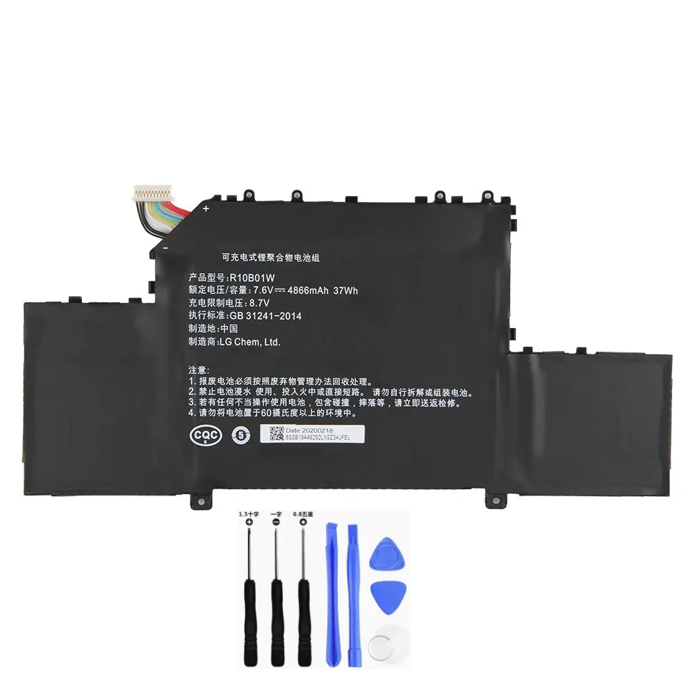 Аккумулятор для ноутбука R10B01W для ноутбука Xiaomi Mi Air 12,5 дюймов 161201-01 161201-AA
Аккумулятор для ноутбука R10B01W для ноутбука Xiaomi Mi Air 12,5 дюймов 161201-01 161201-AA