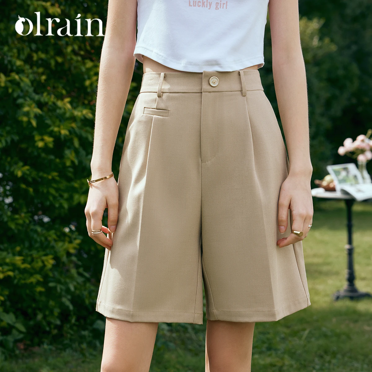 OLrain Khaki Casual Pants Women's 2025 Early Spring High Waist Straight Dress Short Bermuda Women's Shorts Tops Lady O24XK89381
OLrain Khaki Casual Pants Women's 2025 Early Spring High Waist Straight Dress Short Bermuda Women's Shorts Tops Lady O24XK89381