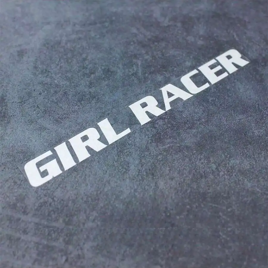 GIRL RACER Female Driver Creative Text Car Sticker Electric Vehicle Motorcycle Rear Window Colorful Laser Sticker
GIRL RACER Female Driver Creative Text Car Sticker Electric Vehicle Motorcycle Rear Window Colorful Laser Sticker