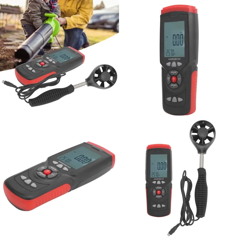 WAP01 Industrial Digital Anemometer GT8913 Wind Speed Temperature & Humidity Meter
WAP01 Industrial Digital Anemometer GT8913 Wind Speed Temperature & Humidity Meter