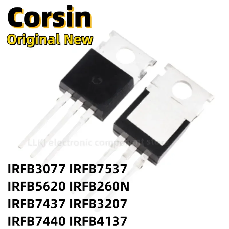 10pcs IRFB3077 IRFB7537 IRFB5620 IRFB260N IRFB7437 IRFB3207 IRFB7440 IRFB4137 TO-220/
10pcs IRFB3077 IRFB7537 IRFB5620 IRFB260N IRFB7437 IRFB3207 IRFB7440 IRFB4137 TO-220/