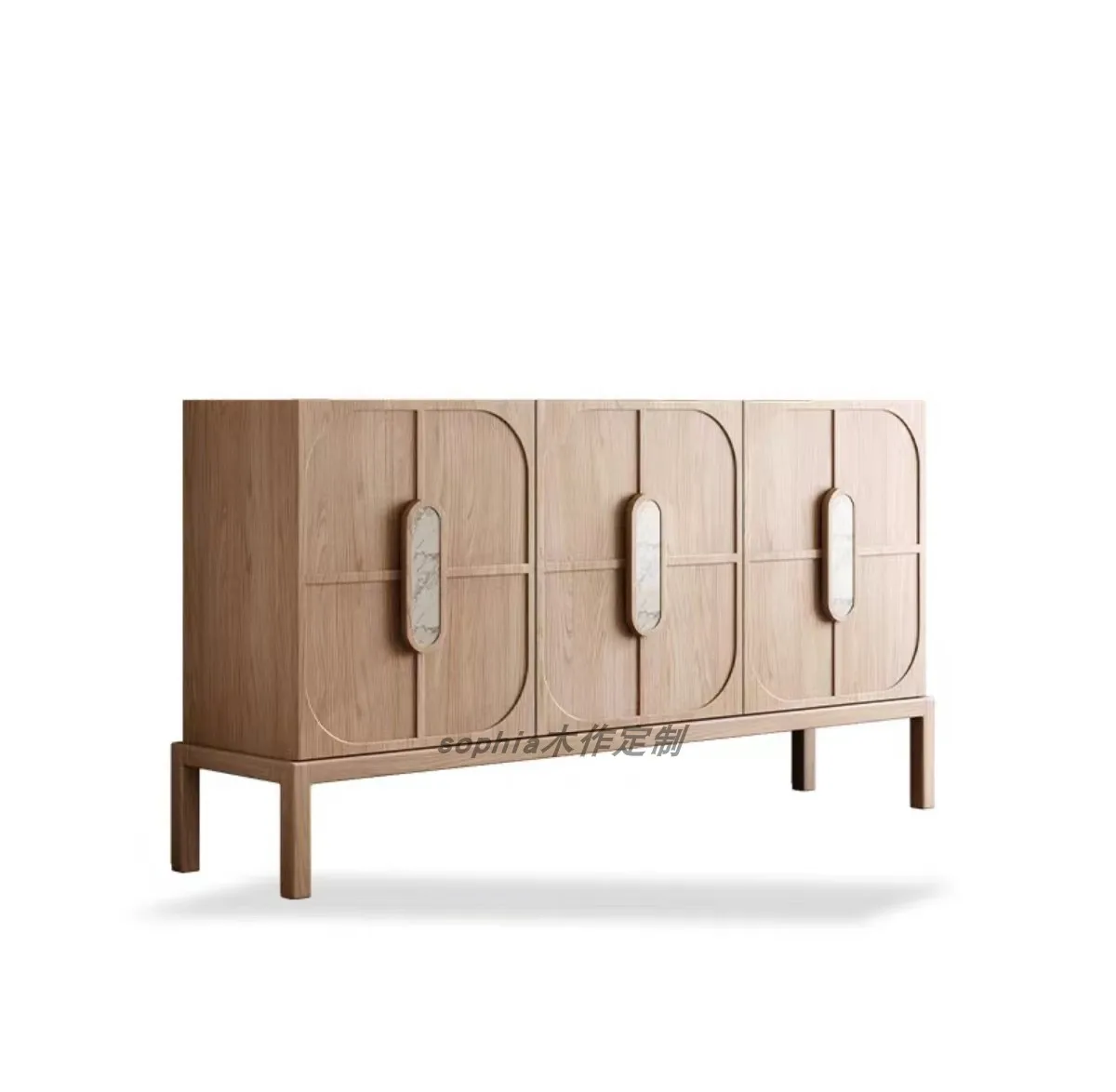 Solid wood entrance antique black walnut dining side cabinet retro new Chinese living room storage
Solid wood entrance antique black walnut dining side cabinet retro new Chinese living room storage