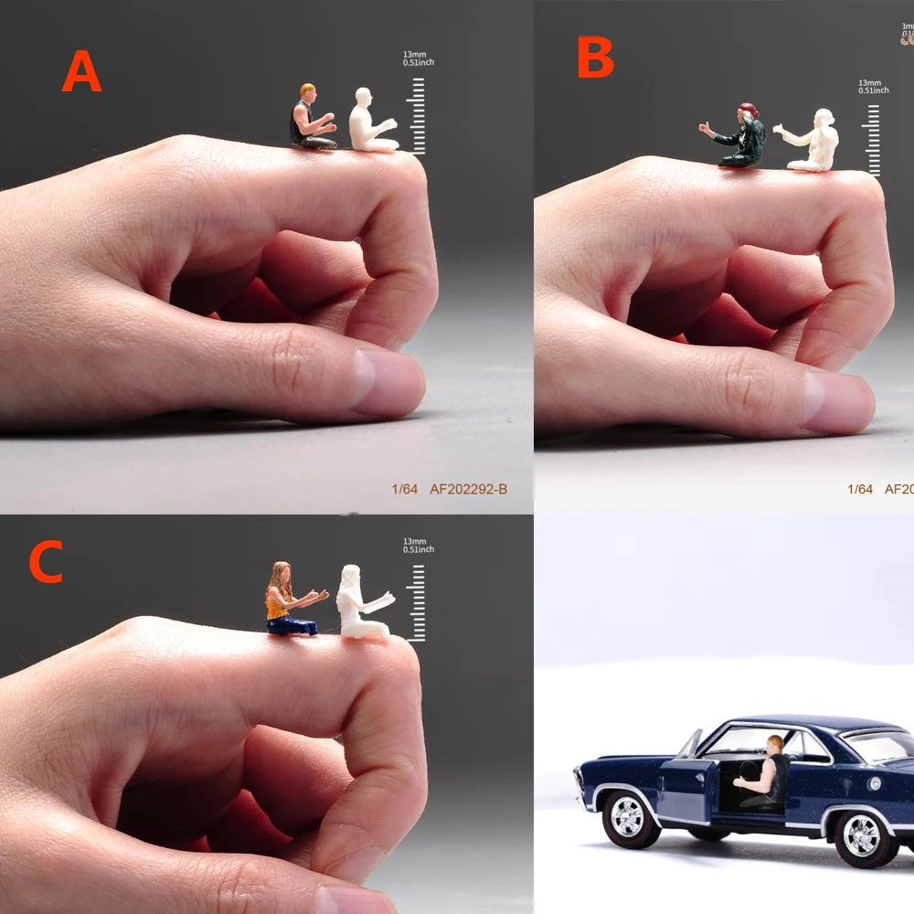ANT DIY Handmade 1/64 Driving Boys and Girls Painted Diorama Figure Model Miniature Creative Photography Car Model Matching
ANT DIY Handmade 1/64 Driving Boys and Girls Painted Diorama Figure Model Miniature Creative Photography Car Model Matching